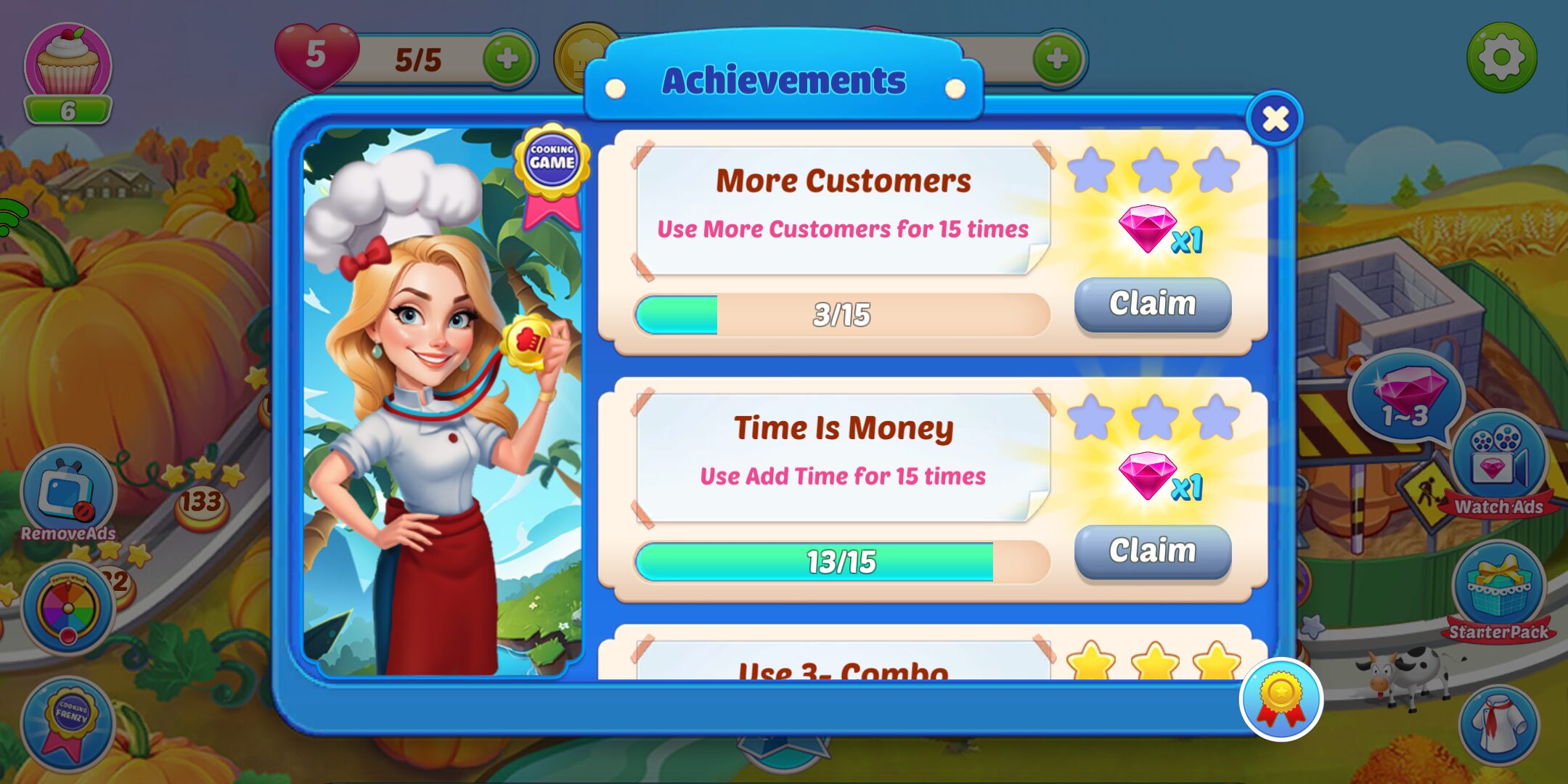 ポイ活ゲーム】Cooking Fashion レベル150クリアまで8日！ | ポイ活ゲーム部